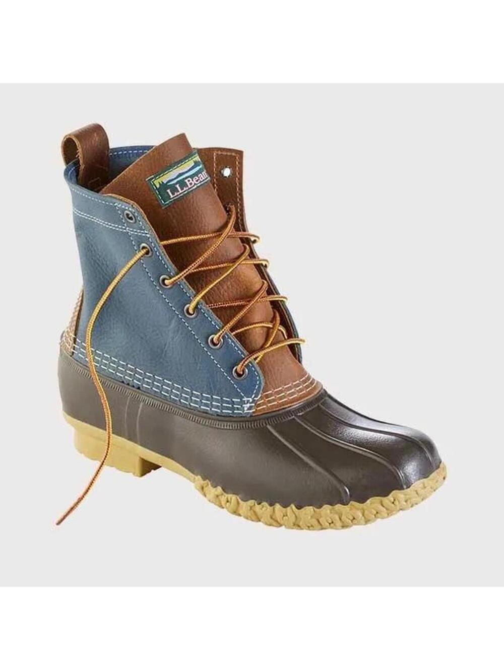 L.L.Bean Limited-Edition Colorblock 8" Bean Boots